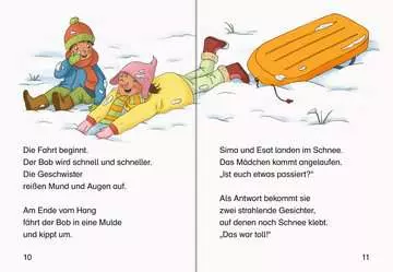 36154 Erstlesebücher Leserabe - 1. Lesestufe: Iglu, Schnee und Rodelspaß. Wintergeschichten von Ravensburger 5