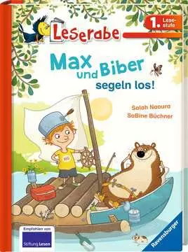 36155 Erstlesebücher Leserabe - 1. Lesestufe: Max und Biber segeln los! von Ravensburger 1