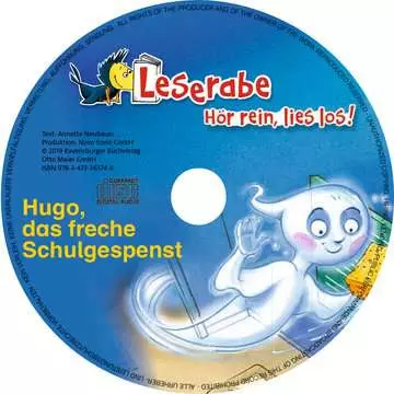 36574 Erstlesebücher Hugo, das freche Schulgespenst von Ravensburger 3