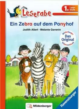 38563 Erstlesebücher Ein Zebra auf dem Ponyhof von Ravensburger 1