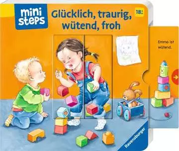 39733 Babybücher und Pappbilderbücher ministeps: Glücklich, traurig, wütend, froh von Ravensburger 3