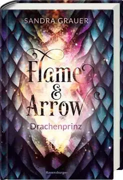 40206 Fantasy und Science-Fiction Flame & Arrow, Band 1: Drachenprinz von Ravensburger 1