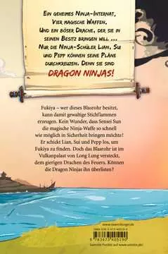 40519 Kinderliteratur Dragon Ninjas, Band 2: Der Drache des Feuers von Ravensburger 2