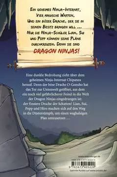 40522 Kinderliteratur Dragon Ninjas, Band 5: Der Drache der Schatten von Ravensburger 2