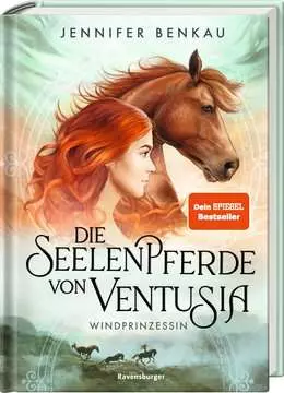 40866 Kinderliteratur Die Seelenpferde von Ventusia, Band 1: Windprinzessin von Ravensburger 1