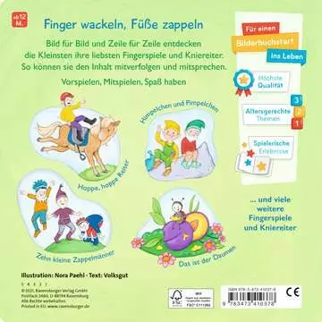 41037 Babybücher und Pappbilderbücher Bild für Bild spielen wir Fingerspiele von Ravensburger 2