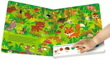 41044 Babybücher und Pappbilderbücher Mein großes Lichter-Wimmelbuch: Im Wald von Ravensburger 7