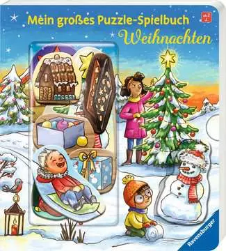 41094 Babybücher und Pappbilderbücher Mein großes Puzzle-Spielbuch: Weihnachten von Ravensburger 1