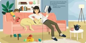 41106 Babybücher und Pappbilderbücher Wann gehts rund beim Hund?/ Wann macht die Katz Rabatz?: Ein Wendebuch von Ravensburger 9