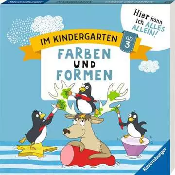41587 Lernbücher und Rätselbücher Im Kindergarten: Farben und Formen von Ravensburger 1