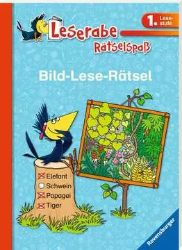 41591 Lernbücher und Rätselbücher Leserabe: Bild-Lese-Rätsel (1. Lesestufe) von Ravensburger 1