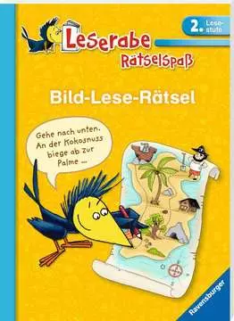 41592 Lernbücher und Rätselbücher Leserabe: Bild-Lese-Rätsel (2. Lesestufe) von Ravensburger 1