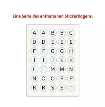 41593 Lernbücher und Rätselbücher Buchstaben-Sticker-Rätsel ab 5 Jahren von Ravensburger 3