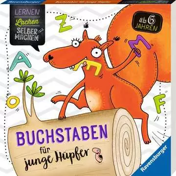 41611 Lernbücher und Rätselbücher Buchstaben für junge Hüpfer von Ravensburger 1