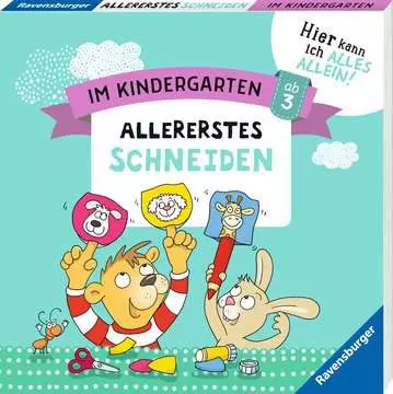 41615 Lernbücher und Rätselbücher Im Kindergarten: Allererstes Schneiden von Ravensburger 1