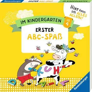 41616 Lernbücher und Rätselbücher Im Kindergarten: Erster Abc-Spaß von Ravensburger 1