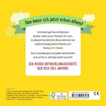 41616 Lernbücher und Rätselbücher Im Kindergarten: Erster Abc-Spaß von Ravensburger 2
