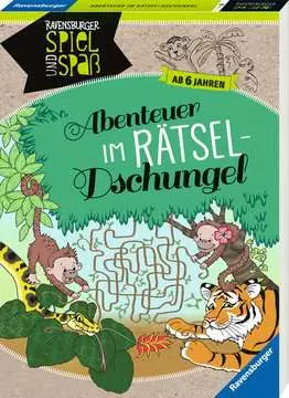 41624 Lernbücher und Rätselbücher Abenteuer im Rätsel-Dschungel ab 6 Jahren von Ravensburger 1