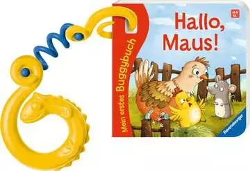41666 Babybücher und Pappbilderbücher Mein erstes Buggybuch: Hallo, Maus! von Ravensburger 1
