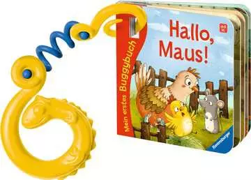 41666 Babybücher und Pappbilderbücher Mein erstes Buggybuch: Hallo, Maus! von Ravensburger 3