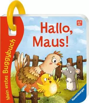 41666 Babybücher und Pappbilderbücher Mein erstes Buggybuch: Hallo, Maus! von Ravensburger 4
