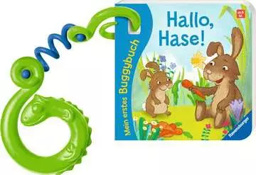 41667 Babybücher und Pappbilderbücher Mein erstes Buggybuch: Hallo, Hase! von Ravensburger 1
