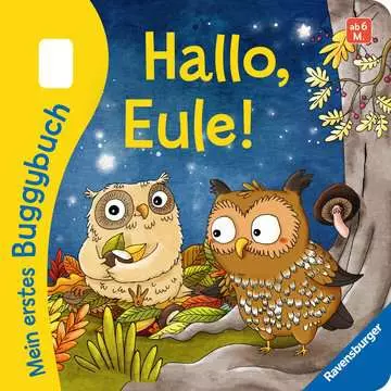 41668 Babybücher und Pappbilderbücher Mein erstes Buggybuch: Hallo, Eule! von Ravensburger 5