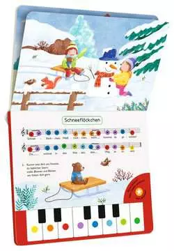 41677 Babybücher und Pappbilderbücher Komm, wir spielen Weihnachtslieder! Mein erstes Klavierbuch von Ravensburger 6