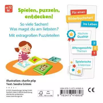 41680 Babybücher und Pappbilderbücher Allererster Puzzlespaß: Erste Sachen von Ravensburger 2