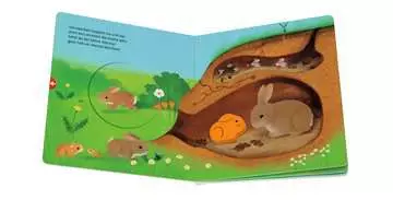 41685 Babybücher und Pappbilderbücher Spiel mit den Tierkindern: Mein buntes Holzpuzzle-Buch von Ravensburger 6