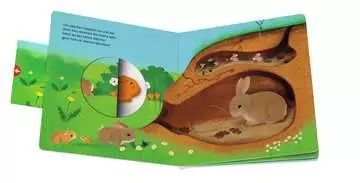 41685 Babybücher und Pappbilderbücher Spiel mit den Tierkindern: Mein buntes Holzpuzzle-Buch von Ravensburger 7