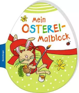 41703 Malbücher und Bastelbücher Mein Osterei-Malblock von Ravensburger 1
