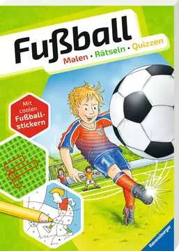 41715 Malbücher und Bastelbücher Fußball. Malen - Rätseln - Quizzen von Ravensburger 1