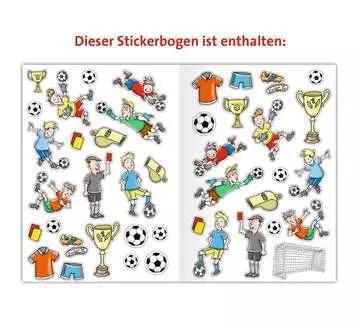 41715 Malbücher und Bastelbücher Fußball. Malen - Rätseln - Quizzen von Ravensburger 4