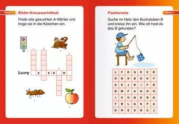 41717 Lernbücher und Rätselbücher Leserabe: Kunterbunte Rätsel zum Lesenlernen (1. Lesestufe) von Ravensburger 3