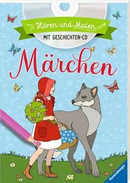 41720 Malbücher und Bastelbücher Hören und Malen: Märchen (mit CD) von Ravensburger 1