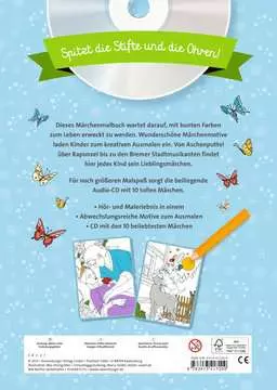 41720 Malbücher und Bastelbücher Hören und Malen: Märchen (mit CD) von Ravensburger 2