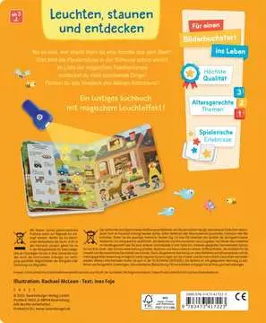 41722 Babybücher und Pappbilderbücher Lampe an! Entdecke den Bauernhof von Ravensburger 2