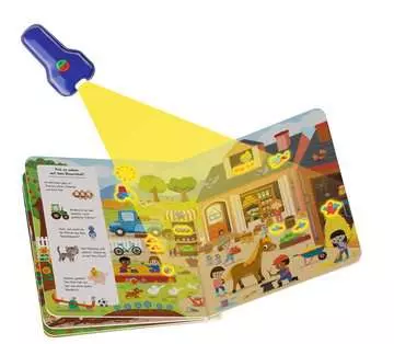 41722 Babybücher und Pappbilderbücher Lampe an! Entdecke den Bauernhof von Ravensburger 6