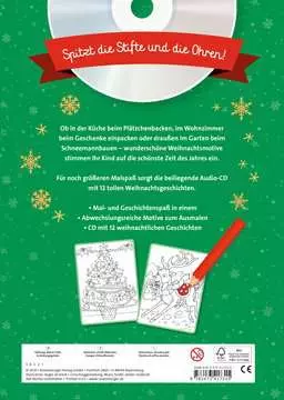 41731 Malbücher und Bastelbücher Hören und Malen: Weihnachten (mit CD) von Ravensburger 2