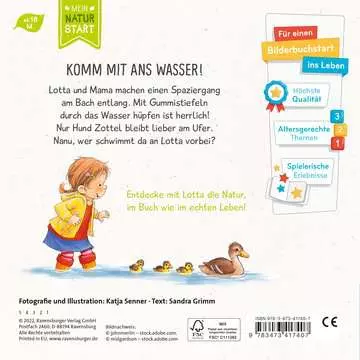 41740 Babybücher und Pappbilderbücher Lotta entdeckt die Welt: Am Wasser von Ravensburger 2