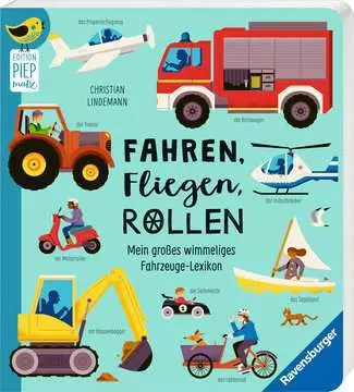 41745 Babybücher und Pappbilderbücher Edition Piepmatz: Fahren, Fliegen, Rollen von Ravensburger 1