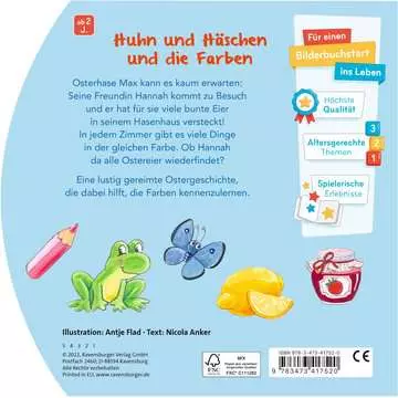 41752 Babybücher und Pappbilderbücher Frohe Ostern, kleines Huhn! von Ravensburger 2