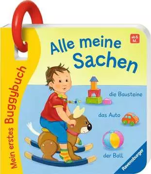 41763 Babybücher und Pappbilderbücher Mein erstes Buggybuch: Alle meine Sachen von Ravensburger 3