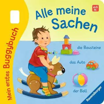 41763 Babybücher und Pappbilderbücher Mein erstes Buggybuch: Alle meine Sachen von Ravensburger 4