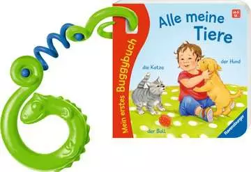 41764 Babybücher und Pappbilderbücher Mein erstes Buggybuch: Alle meine Tiere von Ravensburger 1