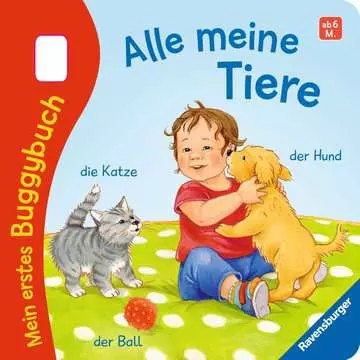 41764 Babybücher und Pappbilderbücher Mein erstes Buggybuch: Alle meine Tiere von Ravensburger 7