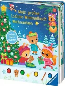 41769 Babybücher und Pappbilderbücher Mein großes Lichter-Wimmelbuch: Weihnachten von Ravensburger 1