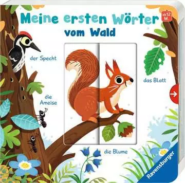 41771 Babybücher und Pappbilderbücher Meine ersten Wörter vom Wald von Ravensburger 1