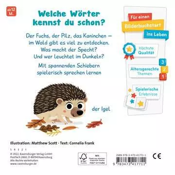 41771 Babybücher und Pappbilderbücher Meine ersten Wörter vom Wald von Ravensburger 2